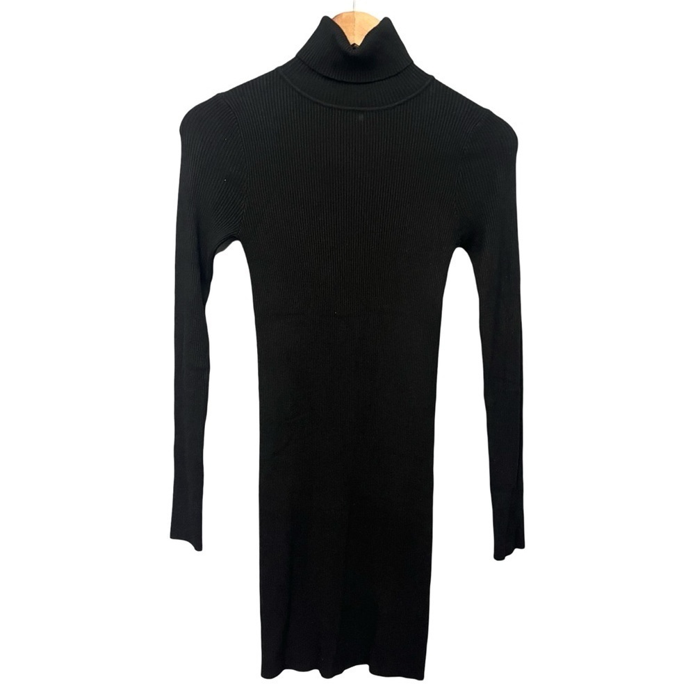 NWT Olivaceous Longsleeve Ribbed Turtleneck Bodycon Sweater Dress